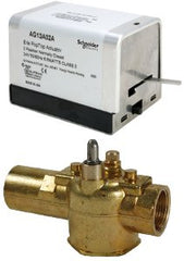 ERIE VT2343G13A02A 24v 3/4" Inverted Flare 2 Way N.C. Gen. Temp. Zone Valve 3.5cv W/18" Leads & Aux. Switch  | Blackhawk Supply