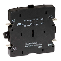 DP3AUX-1NO-1NC | 1 N/O 1 N/C Snap On Side Mounted Aux Interlock | HONEYWELL RESIDENTIAL