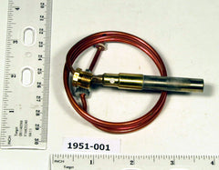 ROBERTSHAW 1951-001 36" Thermopile With Coaxial Connection & PG9 Adapter 250-750mv  | Blackhawk Supply