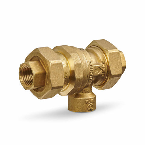 HONEYWELL RESIDENTIAL BP900 1/2" NPT. Double Check Back Flow Preventer  | Blackhawk Supply