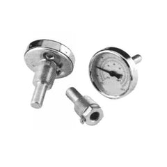 HONEYWELL RESIDENTIAL GT161 Thermometer With Well. 2" 32-250F Temp. Range. Steel Case Brass Well.  | Blackhawk Supply