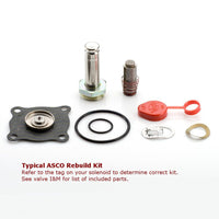 302432 | Rebuild Kit 8215 Dc | ASCO CONTROLS