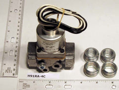 BASO GAS PRODUCTS H91RA-4C 120v Automatic Gas Valve 325;000 BTU; 3/4" X 3/4"; With Reducer Bushing  | Blackhawk Supply