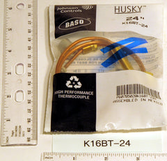 BASO GAS PRODUCTS K16BT-24H 24" Husky Heavy Duty Thermocouple With Nut  | Blackhawk Supply