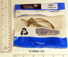 BASO GAS PRODUCTS K16RA-24H 24" Nickel Plated Husky High Performance Thermocouple  | Blackhawk Supply