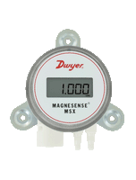 MSX-U12-IN | Differential pressure transmitter | universal (duct or wall) mount | universal current/volt outputs | uni-directional | range 2 (1 | 2 | 3 | 5