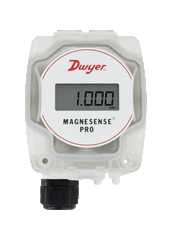 Dwyer MSXP-W12-PA-LCD Differential pressure transmitter pro unit | wall mount | universal current/voltage outputs | uni-directional | range 2 (600 | 750 | 1000 | 1250 PA) with LCD display.  | Blackhawk Supply