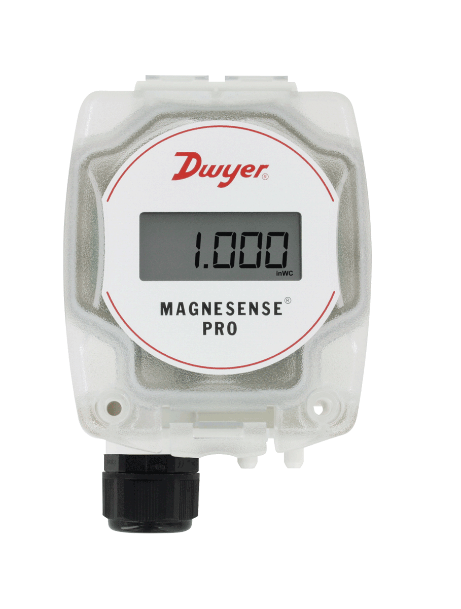Dwyer Msxp-u12-pa Differential Pressure Transmitter Pro Unit ...