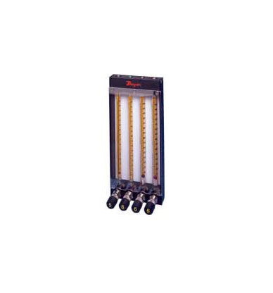Dwyer FT-61 65 mm correlated flow tube | max. flow rate 6 mL/min air (0.07 mL/min water) | glass float.  | Blackhawk Supply