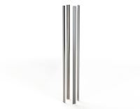 MTK200-4 | Vertical Frame Rail 2000mm (Pkg.4) | 74.65