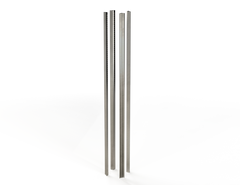 Saginaw MTK220-4 Vertical frame rail 2200mm (Pkg.4) | 82.52"H x 1.91"W x 1.91"D  | Blackhawk Supply