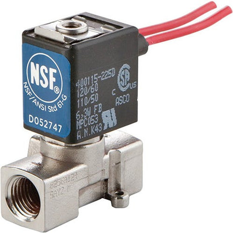 ASCO U8256A108E 1/4" N/C 150# WATER 120V  | Blackhawk Supply