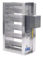 10X10 ND-RSD NO | Rectangular Damper | 10X10 ND MOTORIZED DAMPER SPRING RETURN - NORMALLY OPEN | EWC Controls