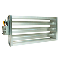 28X16 ND-15S | 28X16 ND-15S MOTORIZED DAMPER 15 SECOND POWER OPEN/POWER CLOSE | EWC Controls