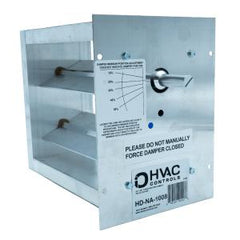 iO HVAC Controls HD-NA-2828 28 x 28 Two-Position Zone Damper-No Actuator, 5/8-1/2 Shaft  | Blackhawk Supply
