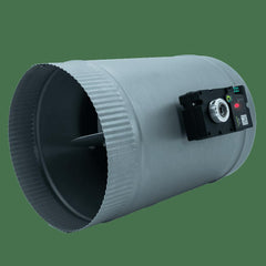 iO HVAC Controls LD-10 10 Round 2 Position Zone Damper - 3 Wire Actuator with LED  | Blackhawk Supply