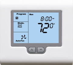 iO HVAC Controls T-32-P T-32-P Universal 7-Day Programmable Thermostat, 3H/2C, Version 3.1  | Blackhawk Supply