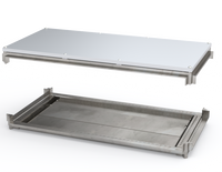 OKKTB1260 | Roof and Base Set 1200 x 600mm | 3.67