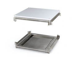 Saginaw OKKTB6060 Roof and Base Set 600 x 600mm | 3.67"H x 23.62"W x 23.62"D  | Blackhawk Supply