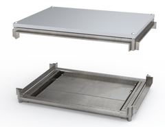 Saginaw OKKTB8060 Roof and Base Set 800 x 600mm | 3.67"H x 31.50"W x 23.62"D  | Blackhawk Supply