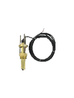 PFT-IDN-B111-S | Insertion paddlewheel flow sensor | pulse output | brass body | 1-1/2