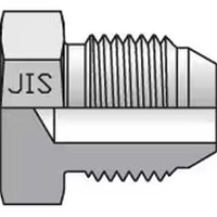16PNMT4S | JIS 30 DEG FLARE PLUG | Parker