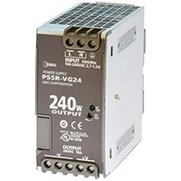 IDEC Relays PS5R-VG24 POWER SUPPLY 240W 24VDC DIN  | Blackhawk Supply