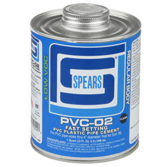 Spears PVC02C-020 PINT PVC-02 REG BODY CLEAR PVC  | Blackhawk Supply