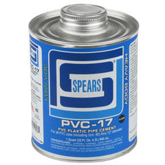Spears PVC17C-020 PINT PVC-17 HEAVY BODY CLEAR PVC  | Blackhawk Supply