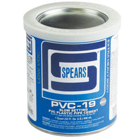 PVC19G-040-F | GALLON PVC-19 EX-HEAVY BODY GRAY PVC | (PG:706) Spears