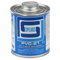 PVC21B-005 | 1/4 PINT PVC-21 MED BODY BLUE PVC | (PG:705) Spears