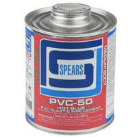 PVC50B-030 | 1 QUART PVC-50 HOT BLUE MED BODY PVC | (PG:705) Spears