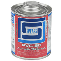 PVC50B-020 | 1 PINT PVC-50 HOT BLUE MED BODY PVC | (PG:705) Spears