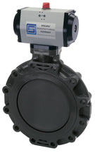 Spears 41102J101-120 12 CPVC BUTTERFLY VALVE BUNA A/S/C BASIC MANUAL OVERRIDE 80PSI  | Blackhawk Supply