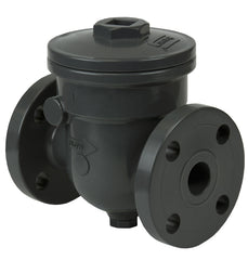 Spears 4433CB-007C 3/4 PVC SWING CHECK VALVE FLANGEDED FKM W/CNTR BAL  | Blackhawk Supply