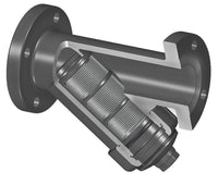 YS23P8-010CL | 1 PVC CL Y-STRAINER FLANGED EPDM P8 MESH | (PG:103) Spears