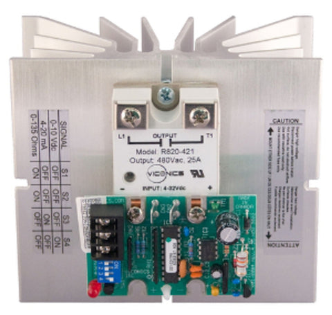 Schneider Electric R820-PCB-A01 R820 Solid State Relay, 24 VAC Electronic PCB, 1 or 3 phases; replaces 021-0474  | Blackhawk Supply