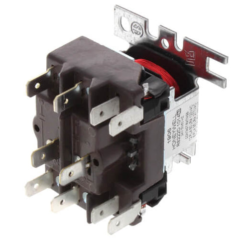 Resideo R8222D1014 RELAY. DPDT. COIL VOLTAGE: 24V. TERMINAL CONNECTIONS: QUICK CONNECT.  | Blackhawk Supply