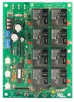 R851B-8 | Step controller, 8 stages (AC/DC isolated outputs) with vernier output for boilers | Viconics