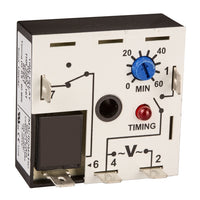 RT26B-09 | Reset Timer | 120VAC | 10 amp SPDT Relay | no memory | 1.2-120 seconds | Macromatic