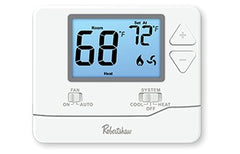Robertshaw RS8110 Non-Programmable Thermostat | Conventional Single Stage  | Blackhawk Supply