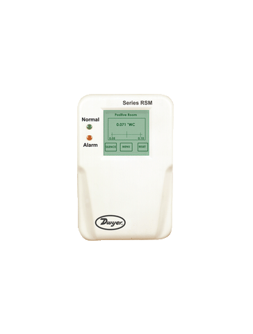 Dwyer RSM-2-B Room status monitor | range ±0.1" w.c. | excitation 120 VAC.  | Blackhawk Supply