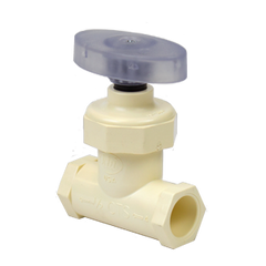 Spears 8422CH-007 3/4 CTS CPVC STOP VALVE SOCKET CLEAR HANDLE  | Blackhawk Supply