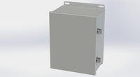 SCE-10086CHNF | NEMA 3R, 12, 4 | CHNF Enclosure, 10H x 8W x 6D | Saginaw