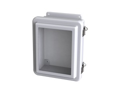 Saginaw SCE-10086FW NEMA 12, 4, 4X | Fiberglass Enclosure W/Window, 11H x 9W x 5D  | Blackhawk Supply