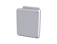 SCE-1008FG | NEMA 12, 4, 4X | Fiberglass Enclosure (Hinged Screw Cover), 11H x 9W x 4D | Saginaw