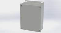 SCE-1008SC | NEMA 3R, 12, 4 | SC Enclosure, 10H x 8W x 4D | Saginaw