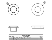 SCE-102686 | NEMA N/A | Bolt Pack, ELJ Wall Mount (4pcs), 2H x 2W x 1D | Saginaw