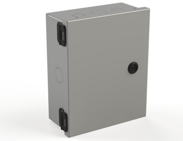 Saginaw SCE-10N804NKLP Nema-1 Enclosure w/Knockouts | 10.00"H x 8.00"W x 4.00"D  | Blackhawk Supply