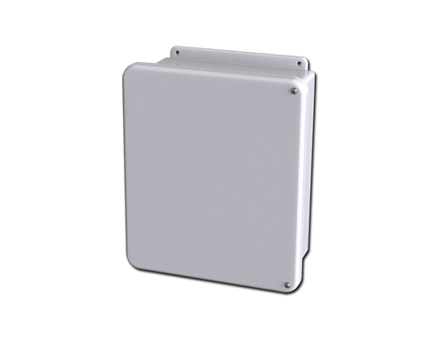 Saginaw SCE-1210FG NEMA 12, 4, 4X | Fiberglass Enclosure (Hinged Screw Cover), 13H x 11W x 5D  | Blackhawk Supply